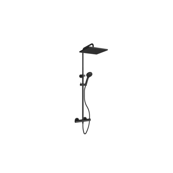 VikingBad Rainshower rett VILDE – sort matt