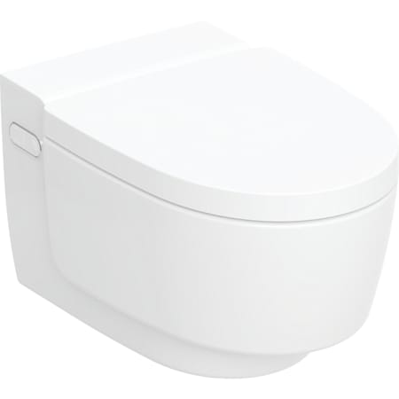 Geberit AquaClean Mera Comfort dusjtoalett med hvitt deksel