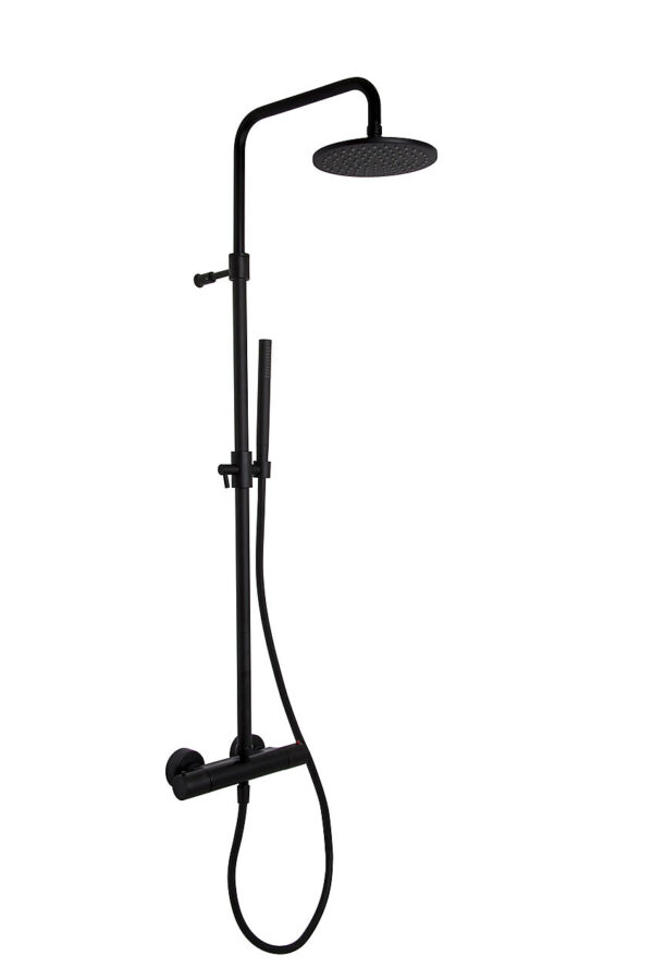 Fima Spillo Up takdusj Ø250mm sort matt
