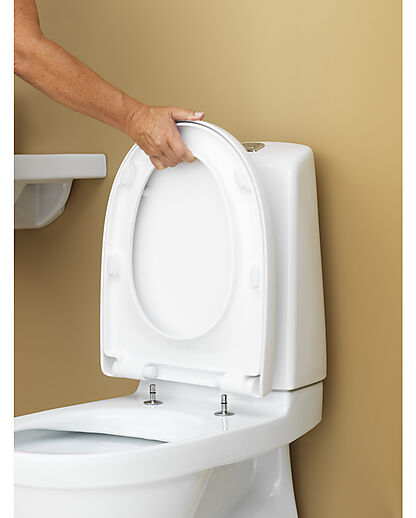 Gustavsberg Nautic 9M26S101 toalettsete med softclose og quick release - Bilde 3